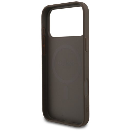 Guess 4G Small Classic Logo MagSafe case for iPhone 17 Pro Max brown - Image 7