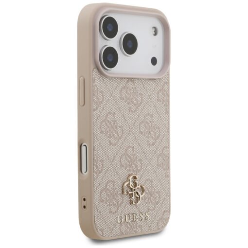 Guess 4G Small 4G and Classic MagSafe case for iPhone 17 Pro pink - Image 4