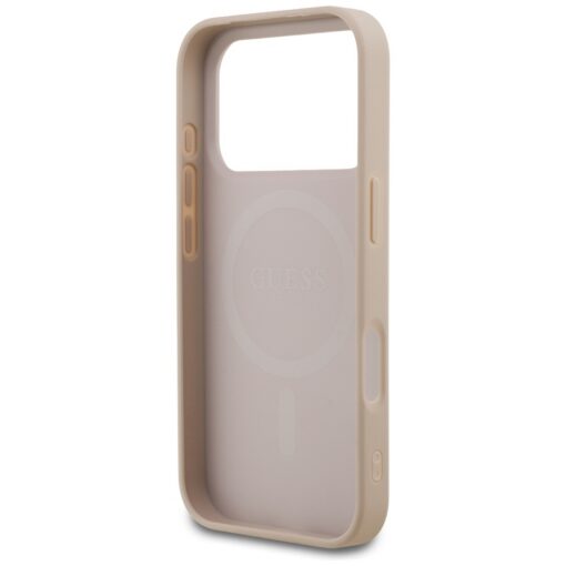 Guess 4G Small 4G and Classic MagSafe case for iPhone 17 Pro pink - Image 7