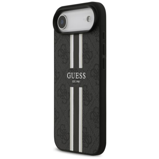 Guess 4G Printed Stripes MagSafe case for iPhone 17 Air black - Image 2