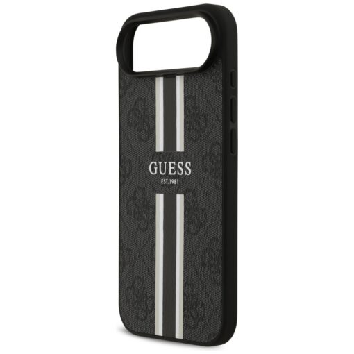 Guess 4G Printed Stripes MagSafe case for iPhone 17 Air black - Image 6