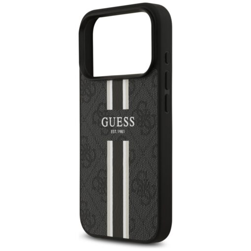 Guess 4G Printed Stripes MagSafe case for iPhone 17 Pro black - Image 6