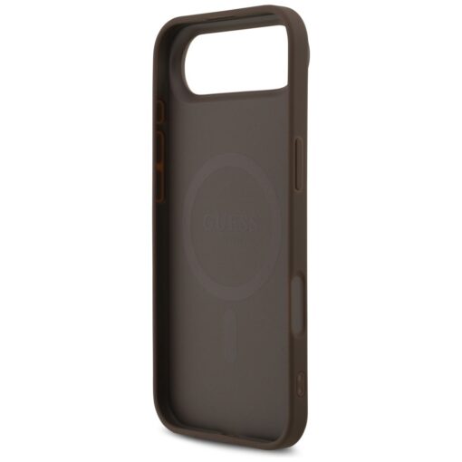 Guess 4G Printed Stripes MagSafe case for iPhone 17 Air brown - Image 7