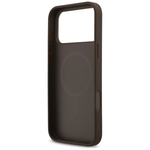 Guess 4G Printed Stripes MagSafe case for iPhone 17 Pro Max brown - Image 7