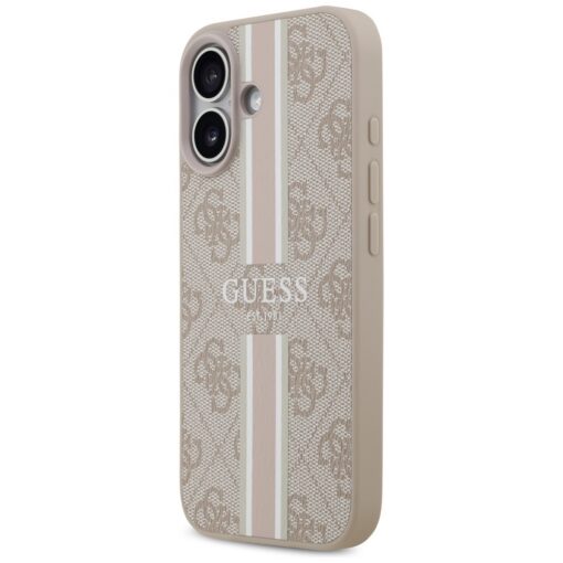 Guess 4G Printed Stripes MagSafe case for iPhone 17 pink - Image 2
