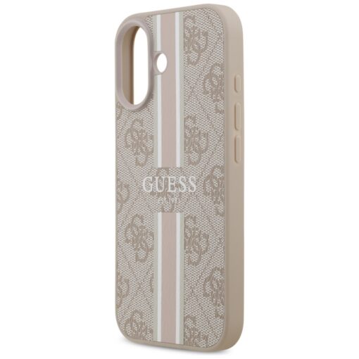 Guess 4G Printed Stripes MagSafe case for iPhone 17 pink - Image 6