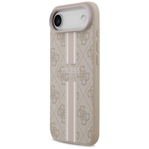 Guess 4G Printed Stripes MagSafe case for iPhone 17 Air pink - Image 2