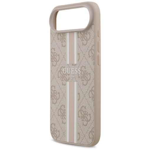Guess 4G Printed Stripes MagSafe case for iPhone 17 Air pink - Image 6