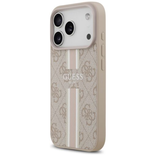 Guess 4G Printed Stripes MagSafe case for iPhone 17 Pro pink - Image 2