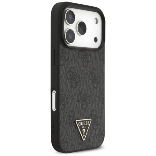 Guess 4G Strap Triangle Logo MagSafe case for iPhone 17 Pro black - Image 4