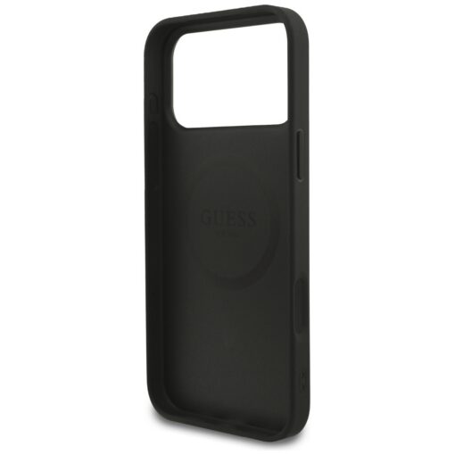 Guess 4G Strap Triangle Logo MagSafe case for iPhone 17 Pro Max black - Image 7