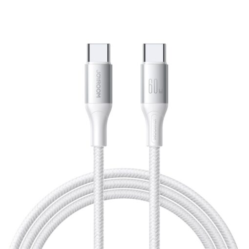 Laadimisjuhe Joyroom S-A28 USB-C to USB-C 60W 2.0m valge