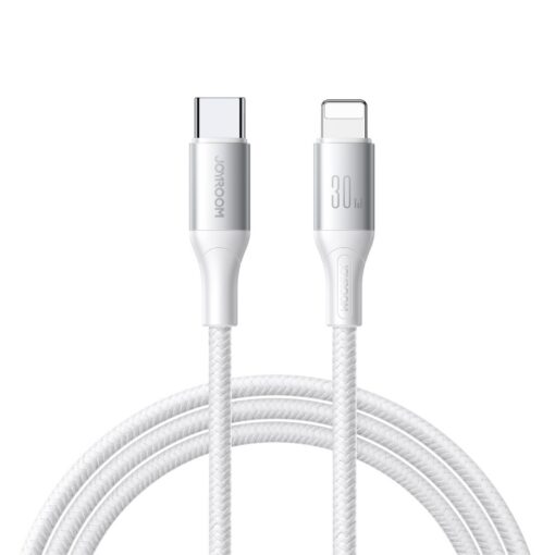 Laadimisjuhe Joyroom S-A28 USB-C to Lightning 30W 2.0m valge