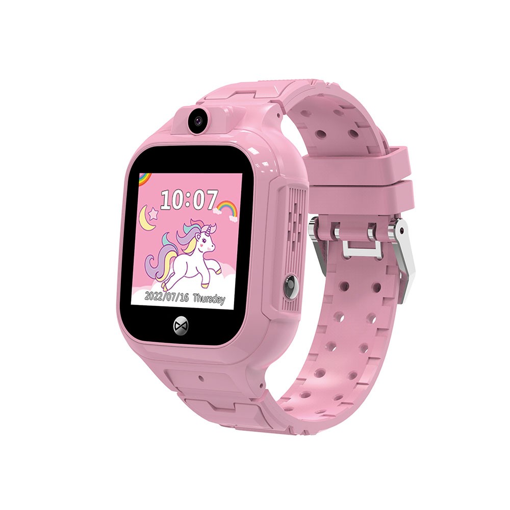 Nutikas käekell lastele Forever Smartwatch GPS WiFi Kids Look Me! 3 KW-320 roosa