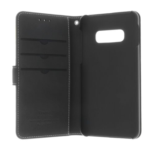 Samsung Galaxy S10e must Flip nahkkott - Image 3