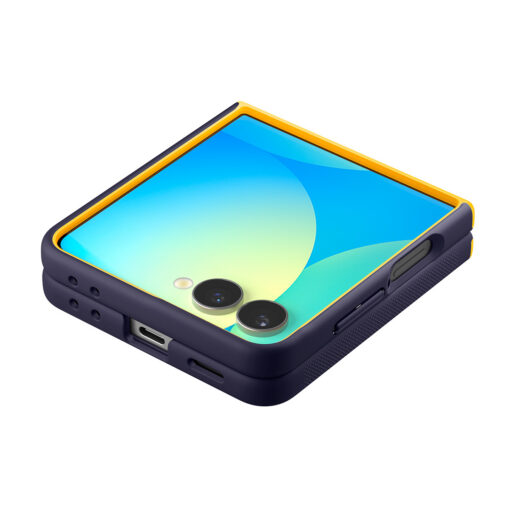 Kaitseümbris Nano Pop (MagFit), Samsung Galaxy Z Flip7, tumesinine, Qi2/MagSafe toega, Spigen - Image 5