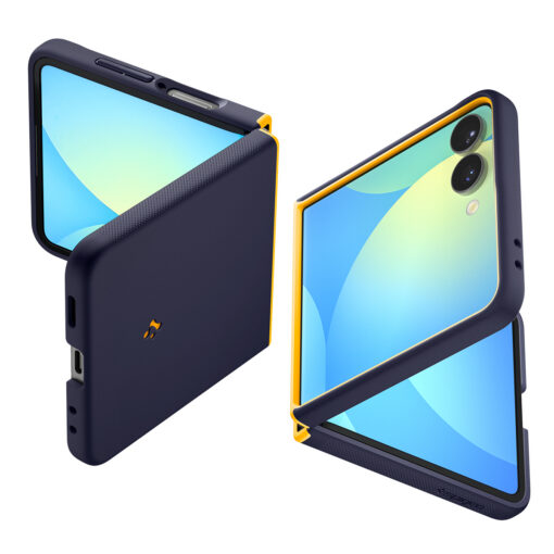 Kaitseümbris Nano Pop (MagFit), Samsung Galaxy Z Flip7, tumesinine, Qi2/MagSafe toega, Spigen - Image 8