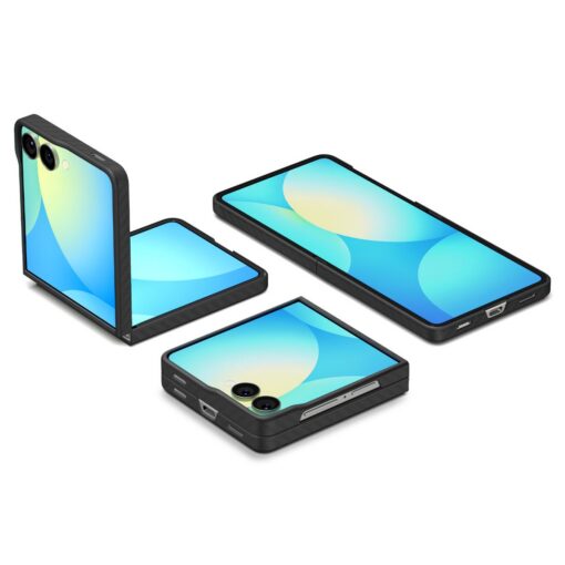 Kaitseümbris AirSkin Aramid, Samsung Galaxy Z Flip7, must, Spigen - Image 6