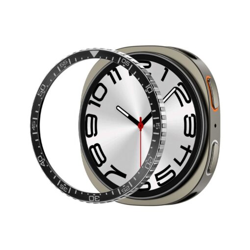 Ekraanikaitse Bezel Tune, Samsung Galaxy Watch8 44mm, must, Spigen - Image 3