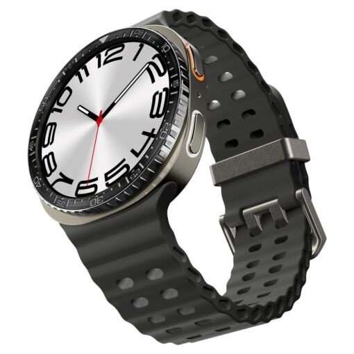 Ekraanikaitse Bezel Tune, Samsung Galaxy Watch8 44mm, must, Spigen - Image 7