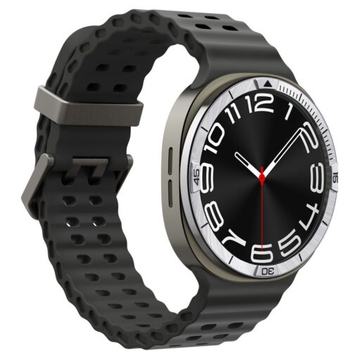 Ekraanikaitse Bezel Tune, Samsung Galaxy Watch8 44mm, hõbedane, Spigen - Image 4