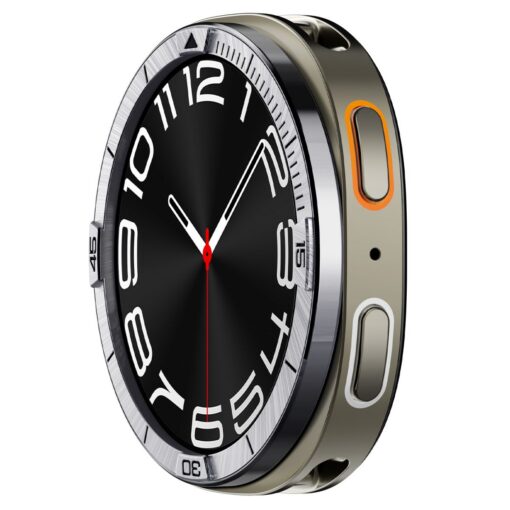Ekraanikaitse Bezel Tune, Samsung Galaxy Watch8 44mm, hõbedane, Spigen - Image 6