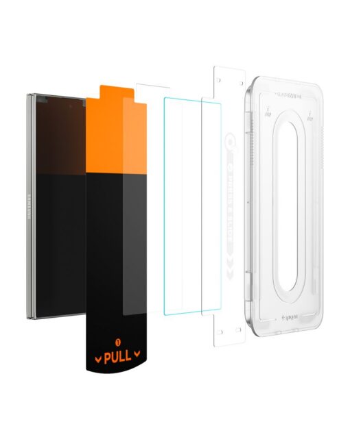 Kaitseklaas Glas.tR EZ Fit Pro HD, Samsung Galaxy Z Fold7, komplektis 2tk, Spigen - Image 3