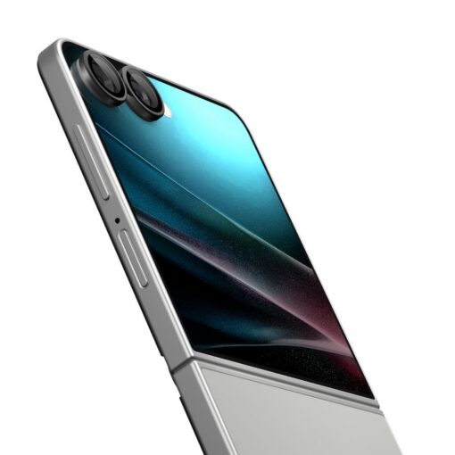 Tagakaamerate kaitseklaasid EZ Fit Optik Pro HD, Samsung Galaxy Z Flip7, komplektis 2tk, musta äärega, Spigen - Image 2