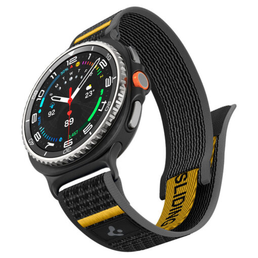 Kellarihm Athlex Air, Samsung Galaxy Watch8 / Watch8 Classic (40 / 44 / 46 mm), must, Spigen