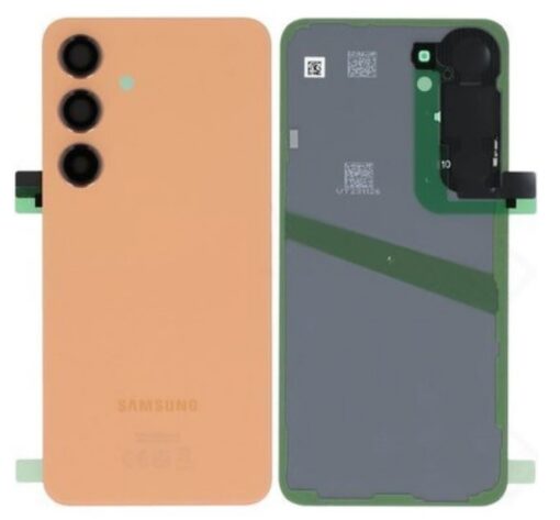Back cover for Samsung S921 S24 Sandstone Orange  original (service pack)