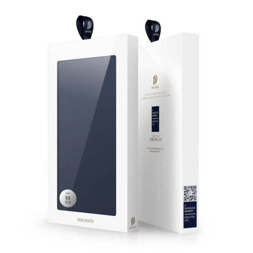 Kaitseümbris kaanega Skin Pro, Samsung Galaxy S23, tumesinine, Dux Ducis - Image 8