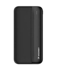 External battery POWER BANK Wozinsky (WPBBK1) 10000mAh (2xUSB; LCD) black