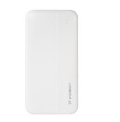 External battery POWER BANK Wozinsky (WPBWE1) 10000mAh (2xUSB; LCD) white