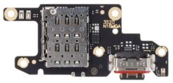 Flex Xiaomi Redmi Note 13 Pro 5G/Poco X6 5G with charging connector and microphone, SIM card contact ORG