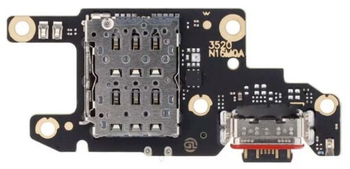 Flex Xiaomi Redmi Note 13 Pro 5G/Poco X6 5G with charging connector and microphone, SIM card contact ORG