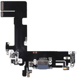 Flex for iPhone 13 for charging connector with microphone Blue original (used Grade A)