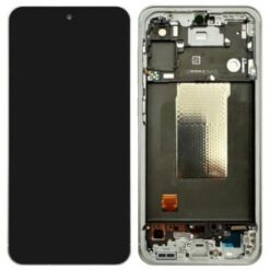 LCD screen Samsung A566 A56 5G with touch screen and frame Graphite OLED (real size)