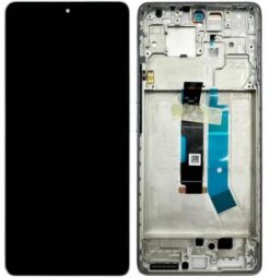 LCD screen Xiaomi Redmi Note 14 Pro 4G with touch screen with frame Aurora Purple original (service pack)