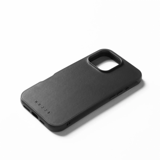 Kaitseümbris Shield Case, Apple iPhone 16 Pro Max, must, MagSafe, naturaalsest nahast tagaküljega, Mujjo - Image 3