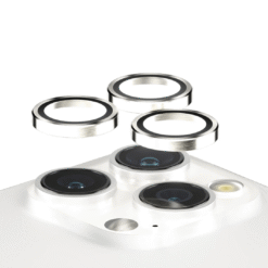 Tagakaamerate kaitseklaasid Hoops, Apple iPhone 15 Pro / 15 Pro Max, valge, PanzerGlass
