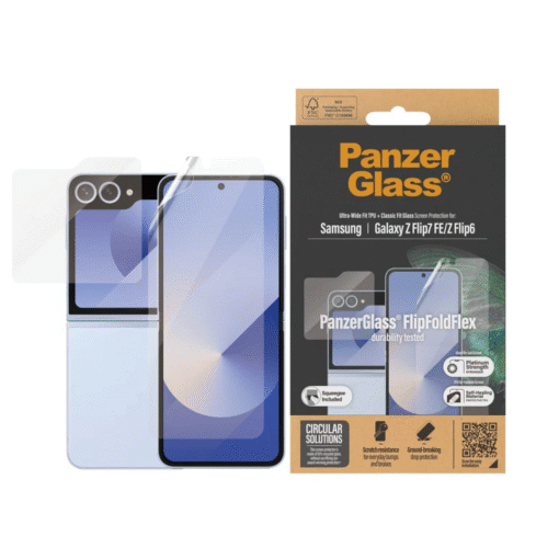 Kaitseklaas välisekraanile + kaitsekile siseekraanile, Samsung Galaxy Z Flip7 FE / Z Flip6, PanzerGlass - Image 2