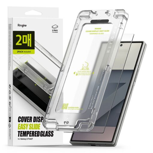 Kaitseklaas Easy Slide, Samsung Galaxy Z Fold7, komplektis 2tk, Ringke