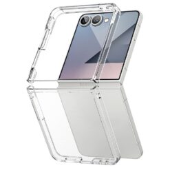 Kaitseümbris Fusion, Samsung Galaxy Z Flip7, läbipaistev, Ringke
