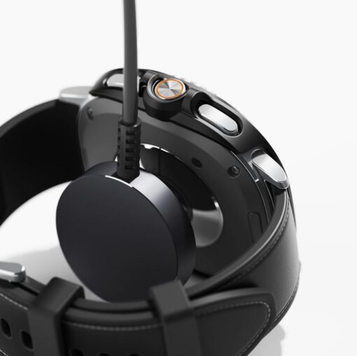 Kaitseümbris Slim, Samsung Galaxy Watch8 Classic 46mm, komplektis 2tk, läbipaistev ja must, Ringke - Image 2