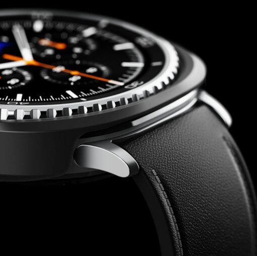 Kaitseümbris Slim, Samsung Galaxy Watch8 Classic 46mm, komplektis 2tk, läbipaistev ja must, Ringke - Image 4