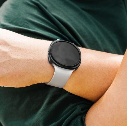 Kaitseümbris Slim, Samsung Galaxy Watch8 40mm, komplektis 2tk, läbipaistev ja must, Ringke - Image 4