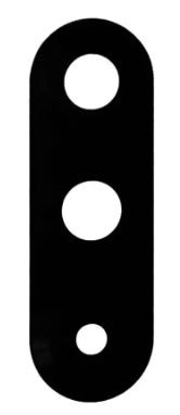 Samsung A366 A36 5G lens for camera Black (service pack)