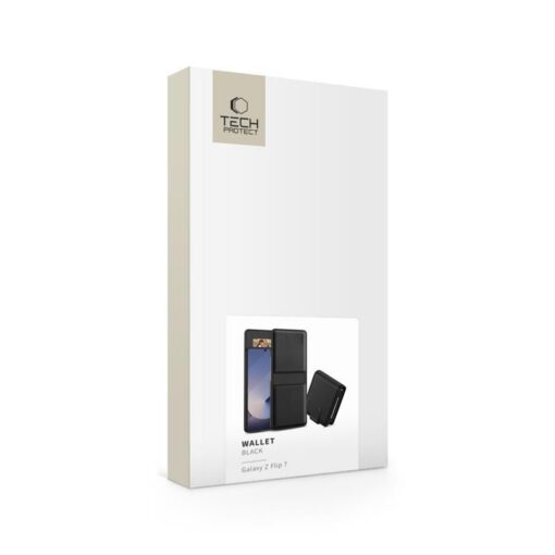 Kaitseümbris kaanega Wallet, Samsung Galaxy Z Flip7, must, Tech-Protect - Image 4