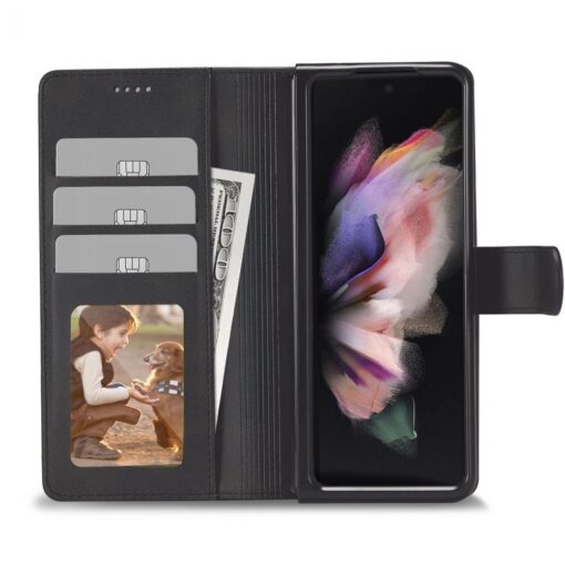 Kaitseümbris kaanega Wallet, Samsung Galaxy Z Fold7, must, Tech-Protect - Image 4