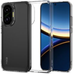 Kaitseümbris FlexAir Hybrid, Xiaomi Poco F7, läbipaistev, Tech-Protect